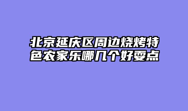 北京延庆区周边烧烤特色农家乐哪几个好耍点