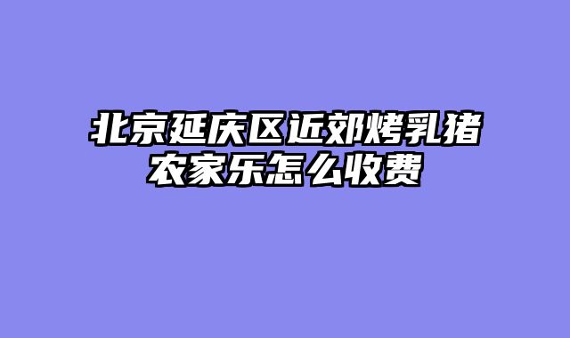 北京延庆区近郊烤乳猪农家乐怎么收费