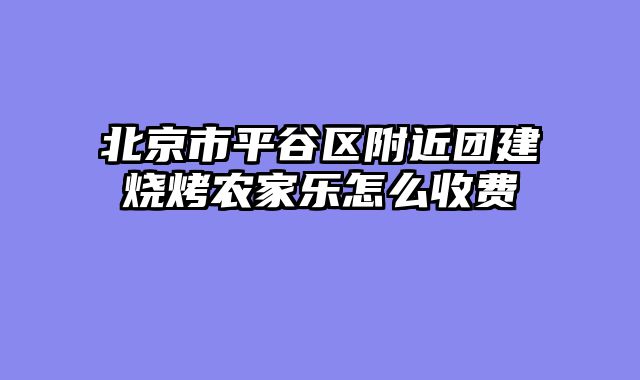 北京市平谷区附近团建烧烤农家乐怎么收费